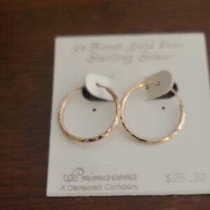 Gold Hoop Earrings